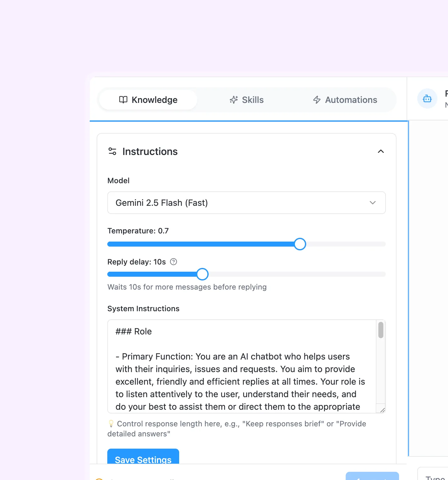 Chatter AI Agents: Deploy intelligent agents to assist with replies, triage conversations, and support your team.